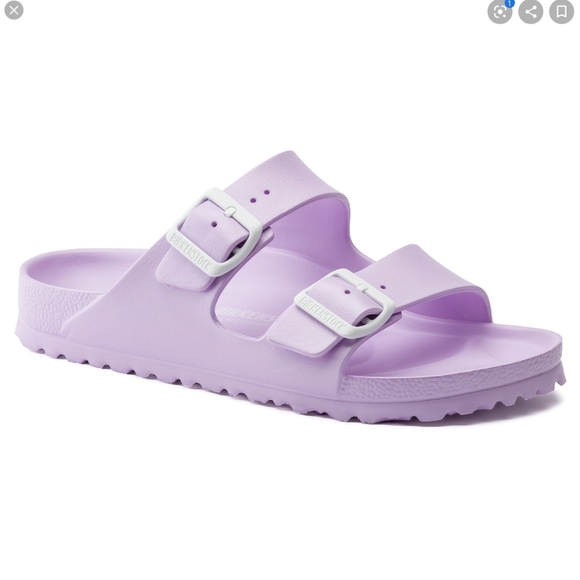 lavender waterproof birkenstocks